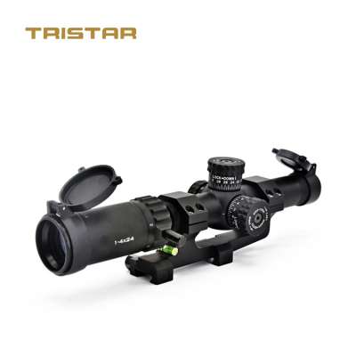 custom sniper tactical scope 270mm Germany Tech. air rifle scope 1-4X24 IR scope riflescope